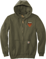 Pennsauken Pilots Carhartt Midweight Hooded Zip-Front Sweatshirt