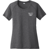 Brutes Mafia Ladies PosiCharge Tri-Blend Wicking Scoop Neck Raglan Tee